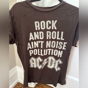 Madeworn T-shirt AC/DC SIZE XS MadeWorn